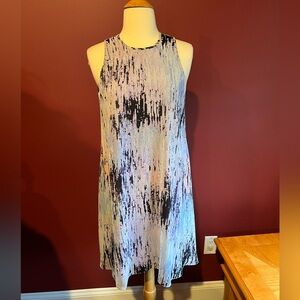 Calvin Klein multi color swing dress sz 2